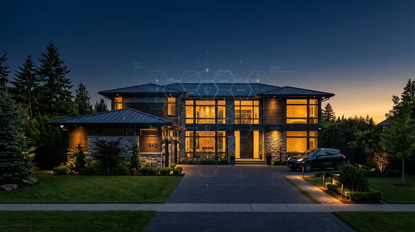 Beautifully protected home